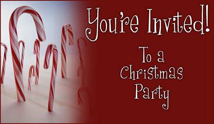 Christmas Party Invitations on Christmas Party Invitation